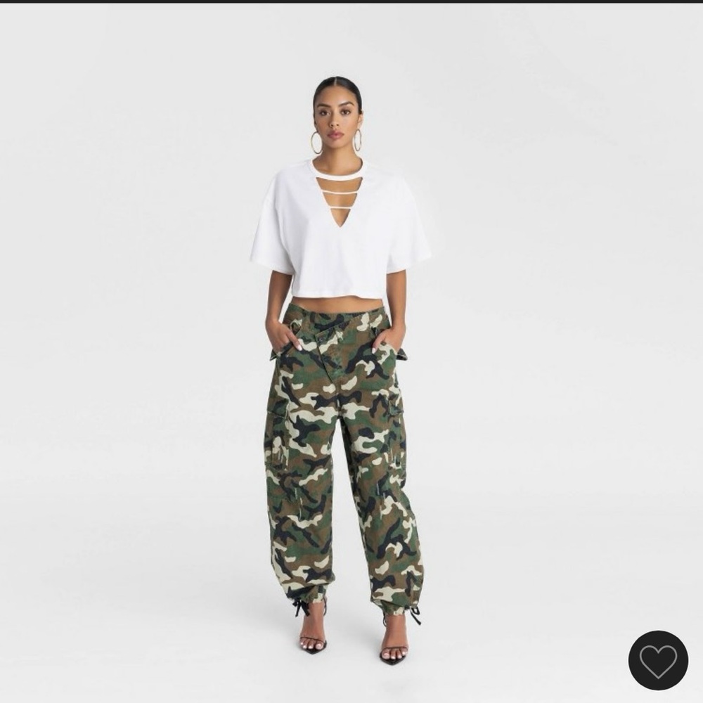 KBB by KAHLANA Camo Cargo Pants